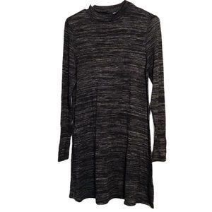 3/$15 Divided H&M Long Sleeve Black Casual Dress